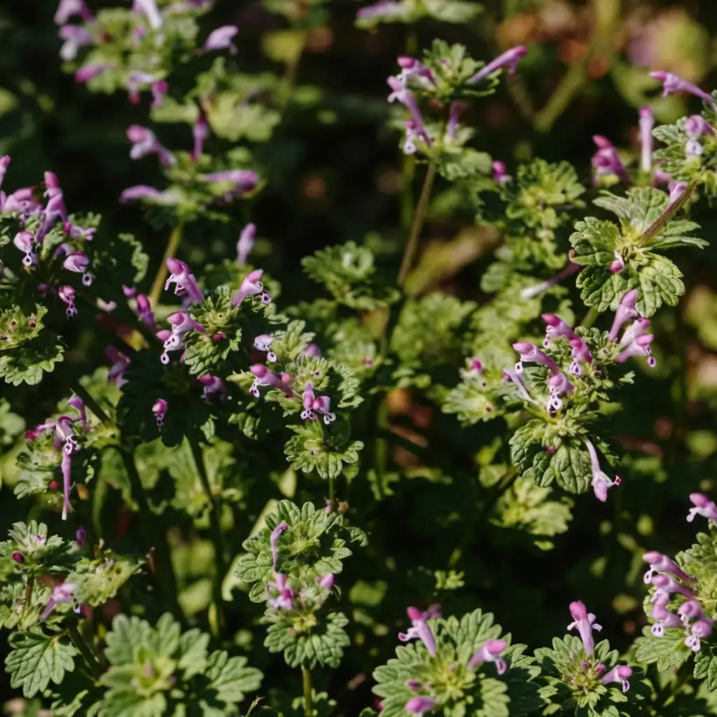 Henbit Dead-nettle (Lamium amplexicaule) — additional view