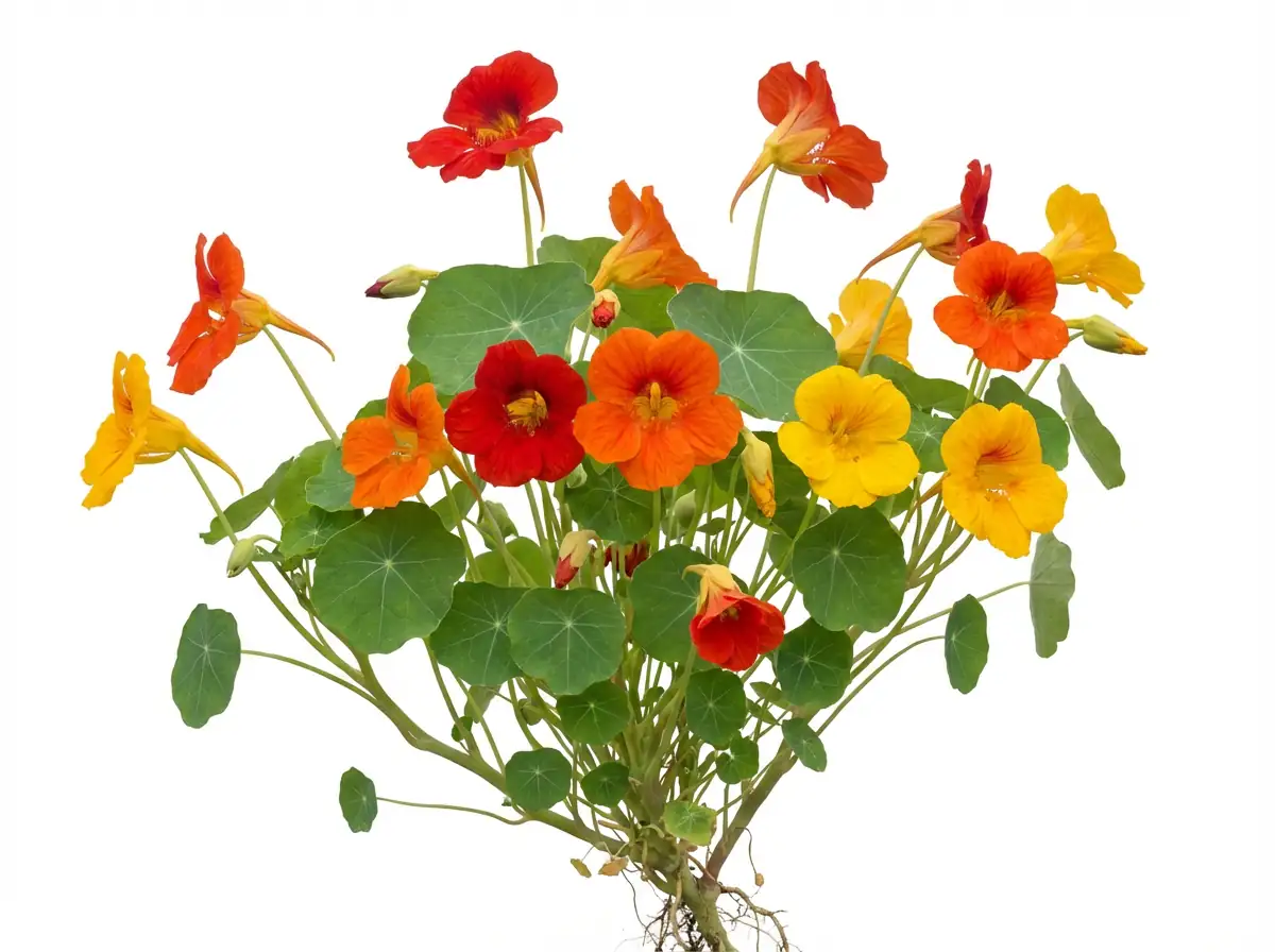 Nasturtium (Tropaeolum majus) — a wuri