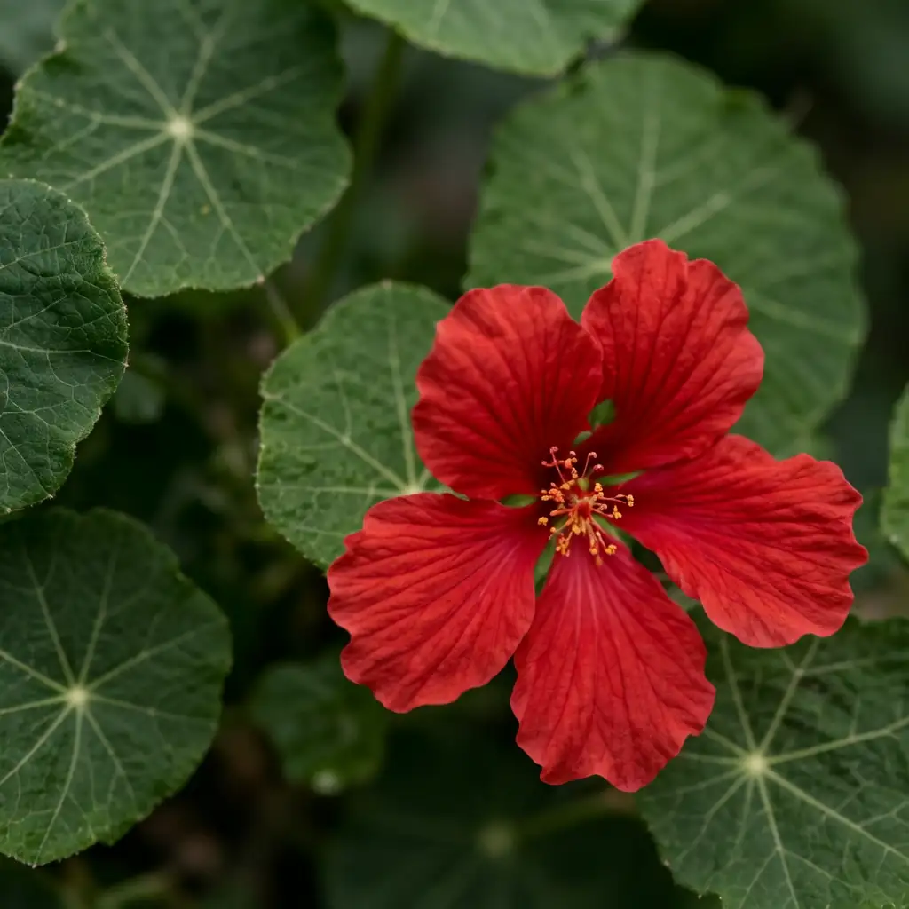 Nasturtium (Tropaeolum majus) — kallon kusa