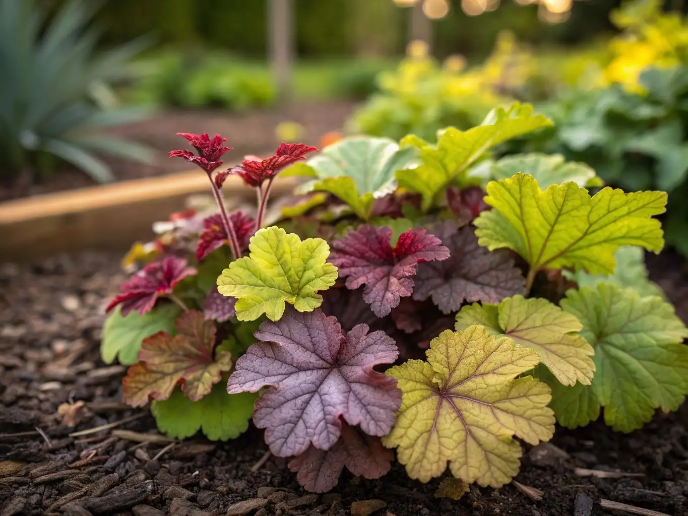 Coral Bells (Heuchera sanguinea Engelm.) — in ambiente