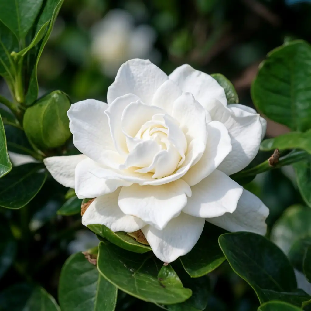 栀子花 (Gardenia jasminoides) — 主图