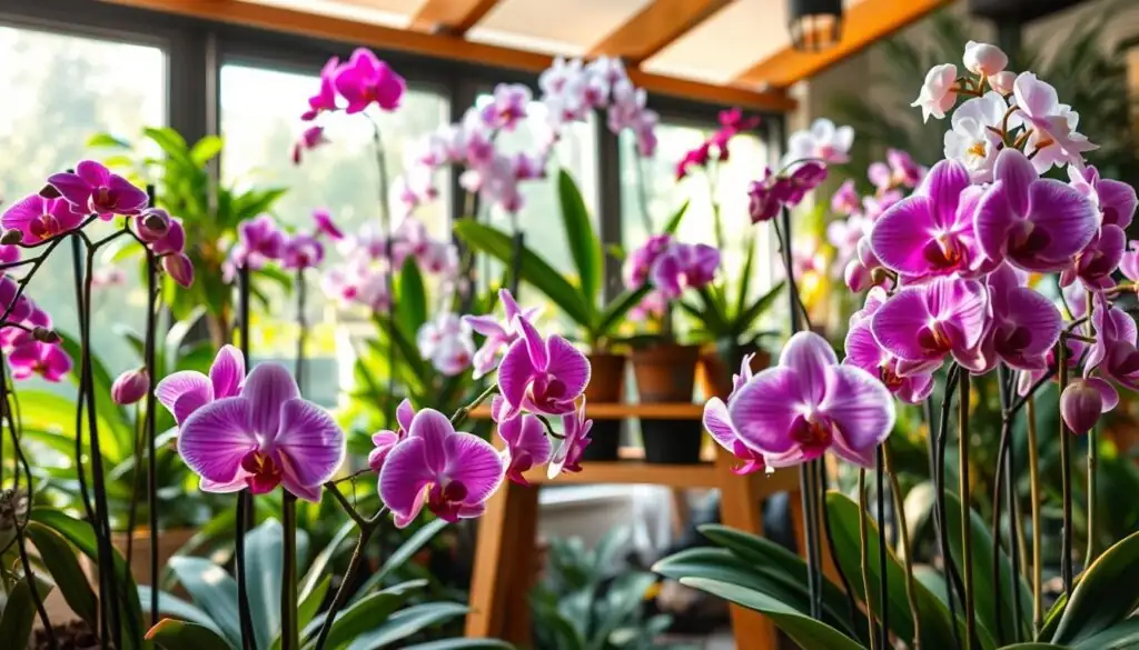 orchid care tips indoor setup