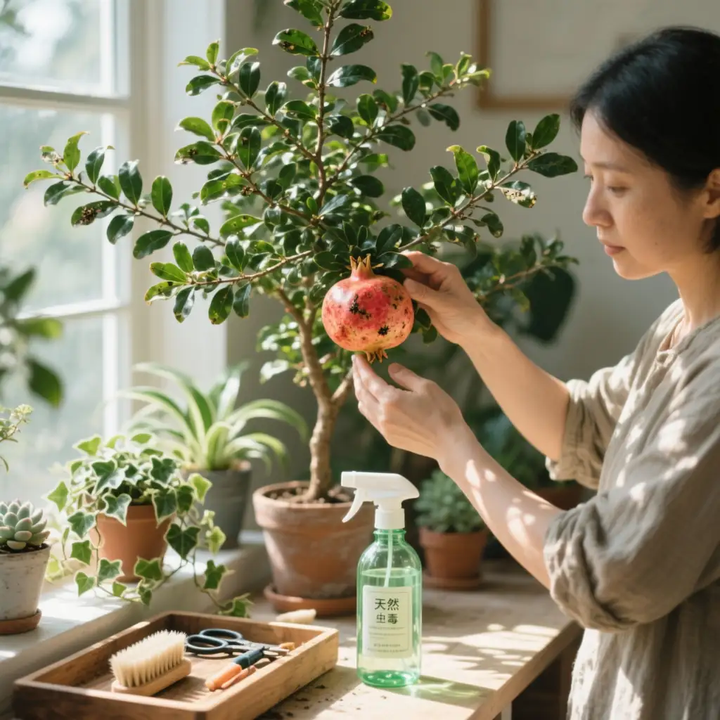 pomegranate pest control
