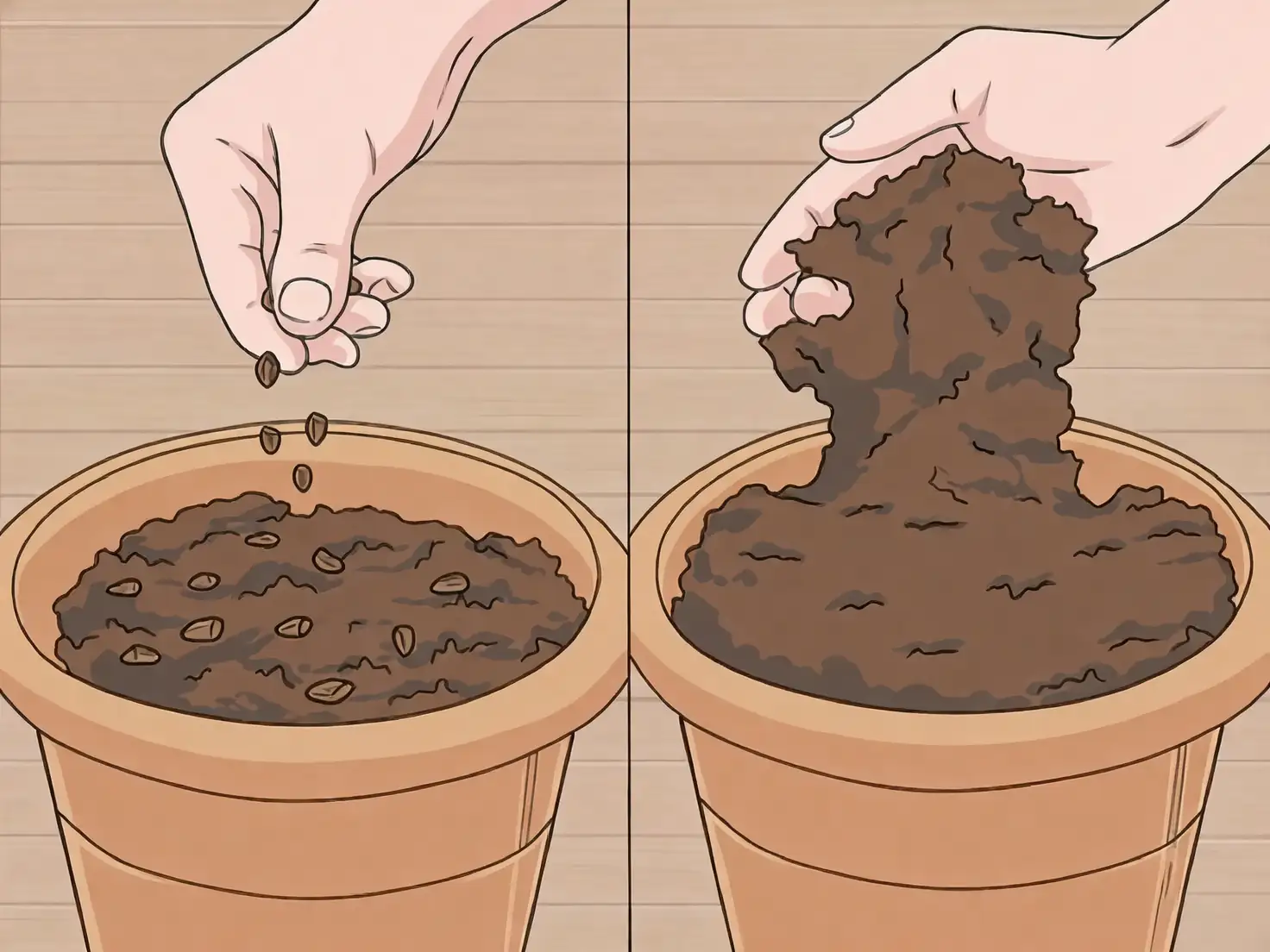 delphinium seed preparation process