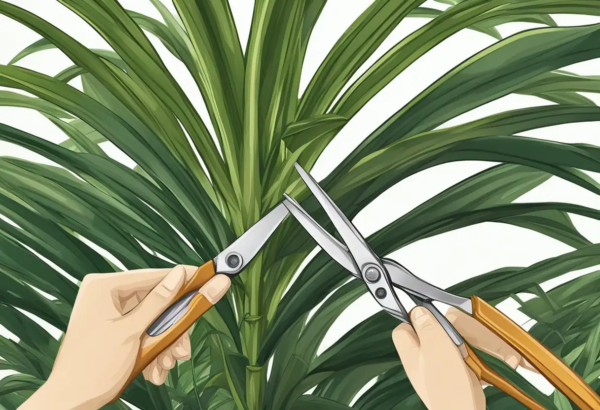 dracaena draco pruning shears