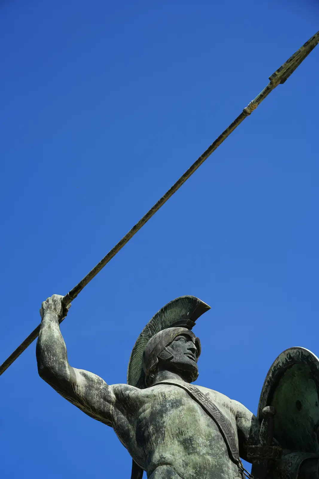 ancient greek warrior battlefield