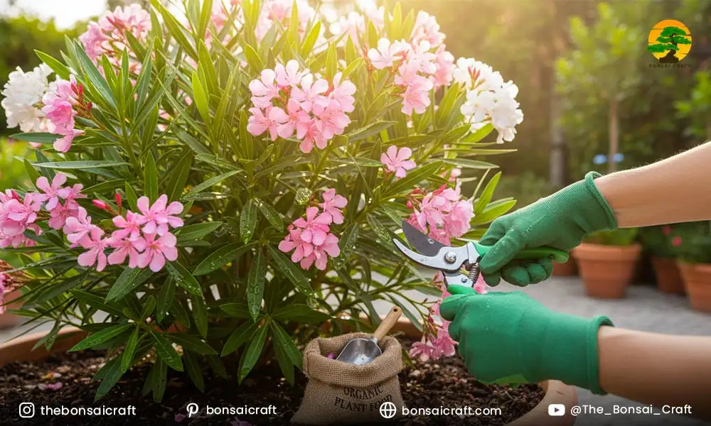 oleander garden maintenance tips