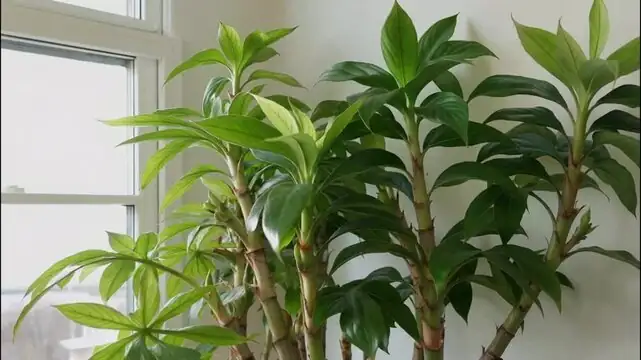 dracaena fragrans in office setting