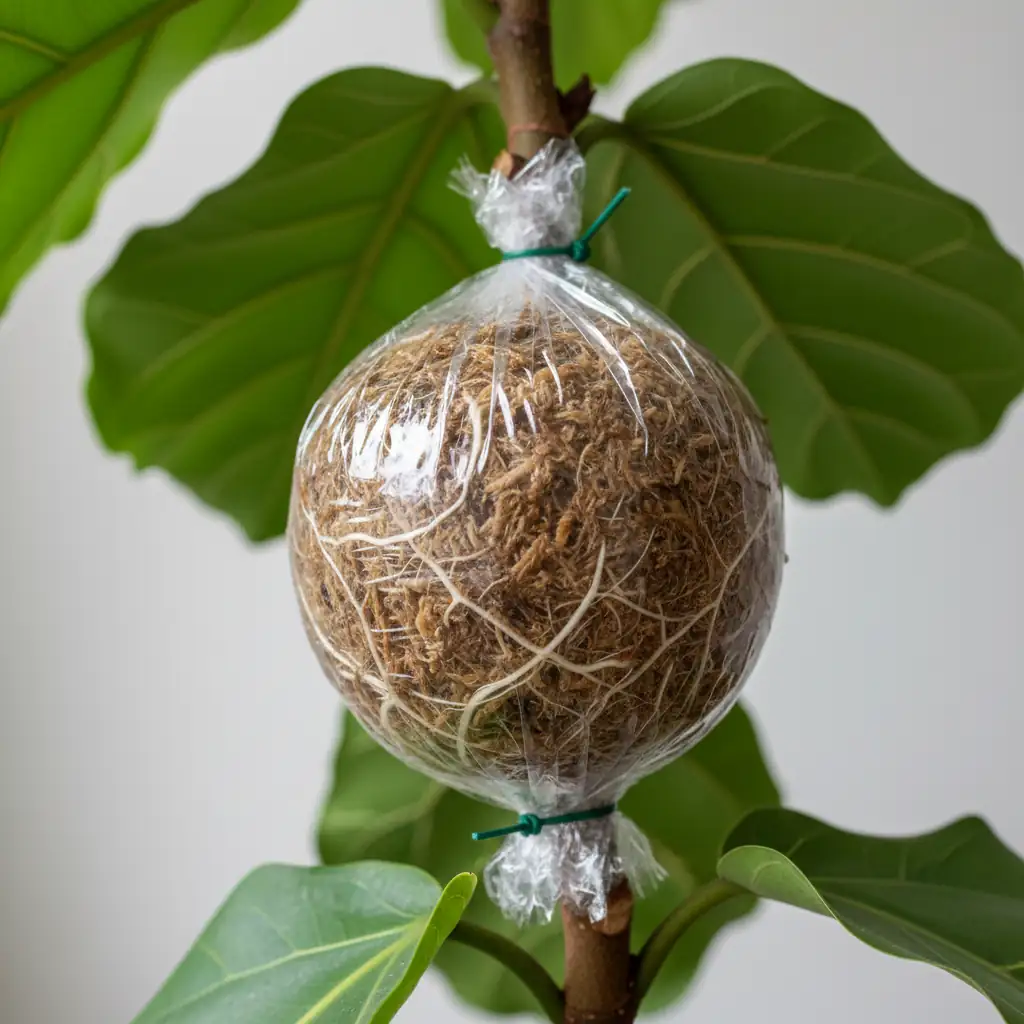 air layering fiddle leaf fig