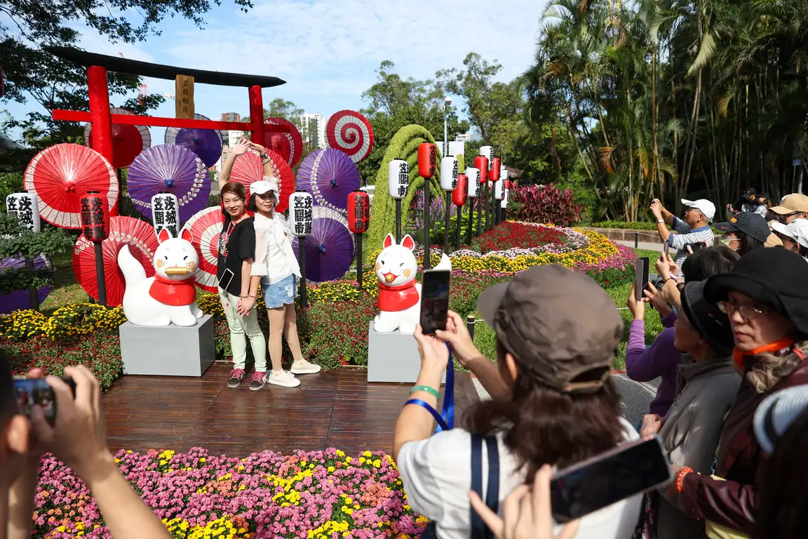 chrysanthemum festival celebration