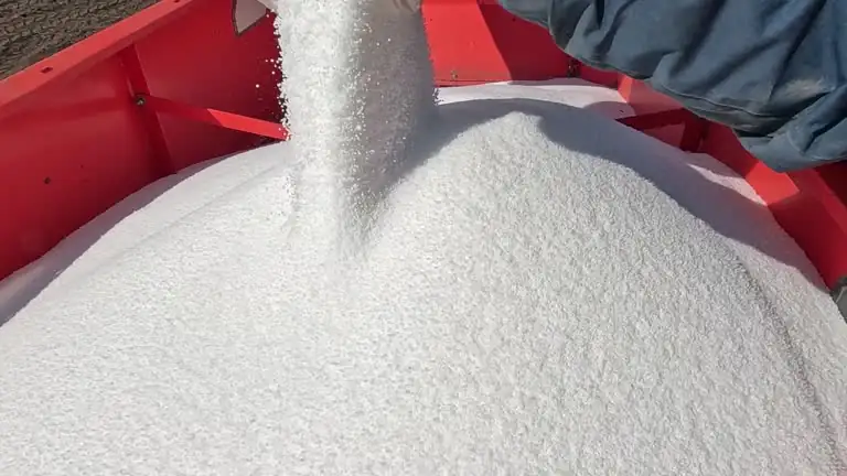 slow-release fertilizer application