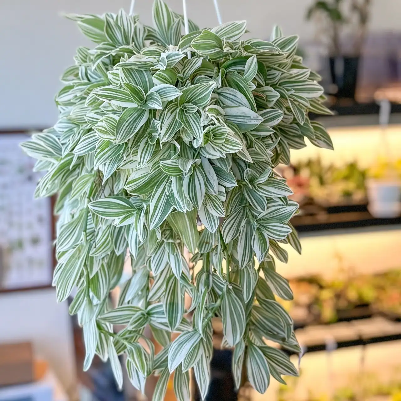 tradescantia indoor warm corner
