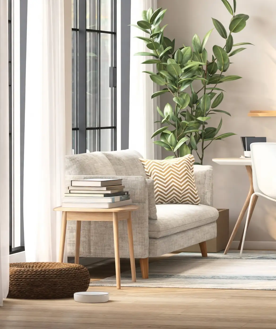 rubber tree indoor living room