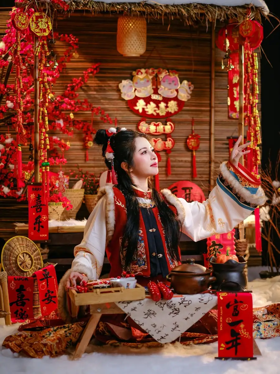 lucky plant in traditional asian ceremony