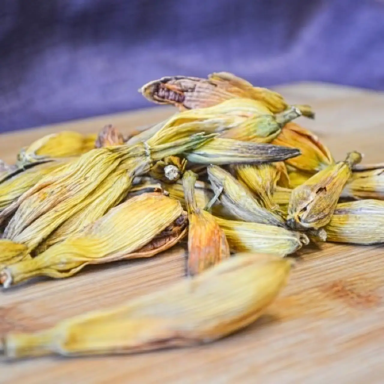 dried daylily buds preparation