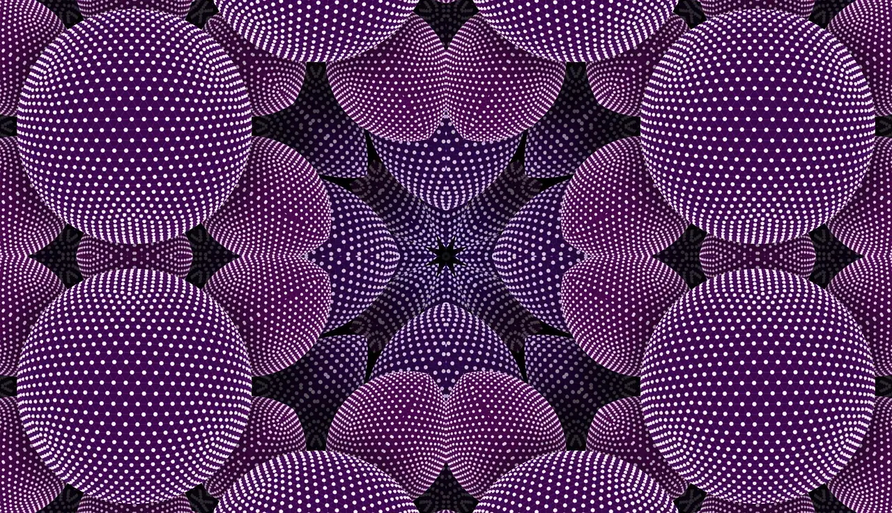 salvia flower bed geometric pattern