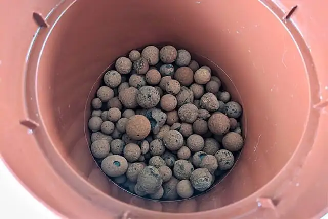 drainage layer in pot