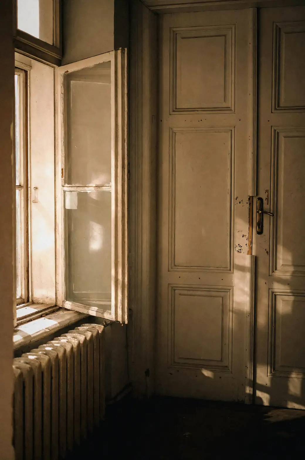 open window with fresh air