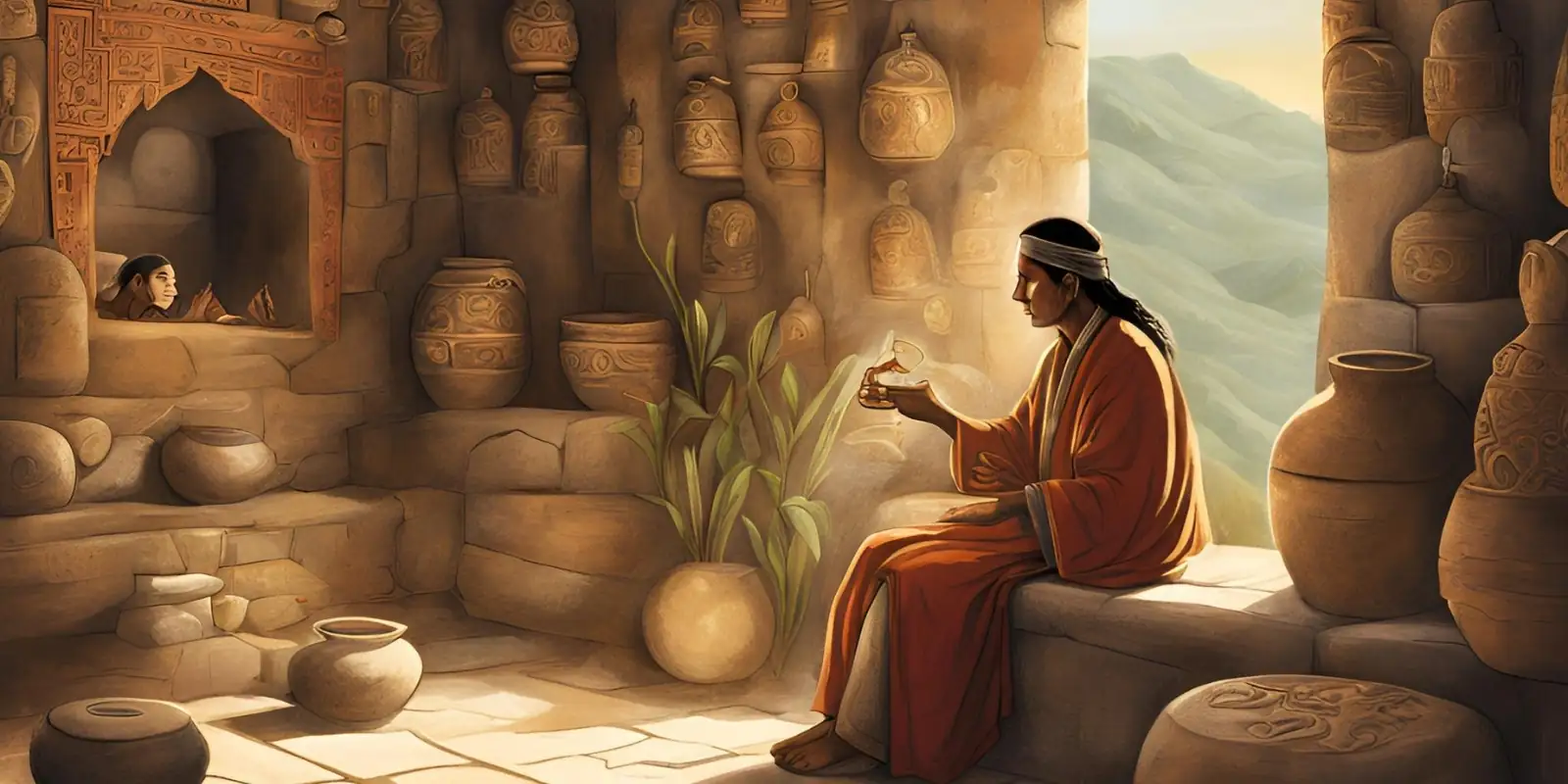 Inca using nasturtium for medicine