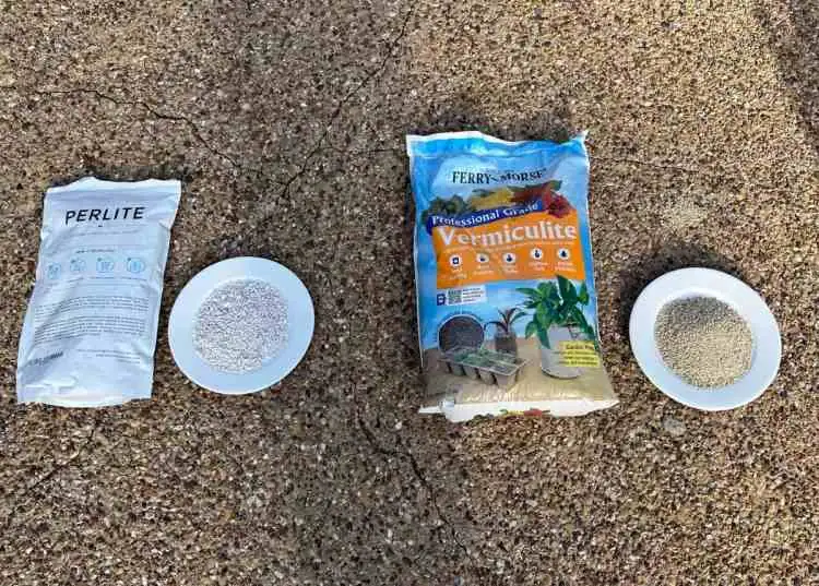 perlite and vermiculite for cuttings