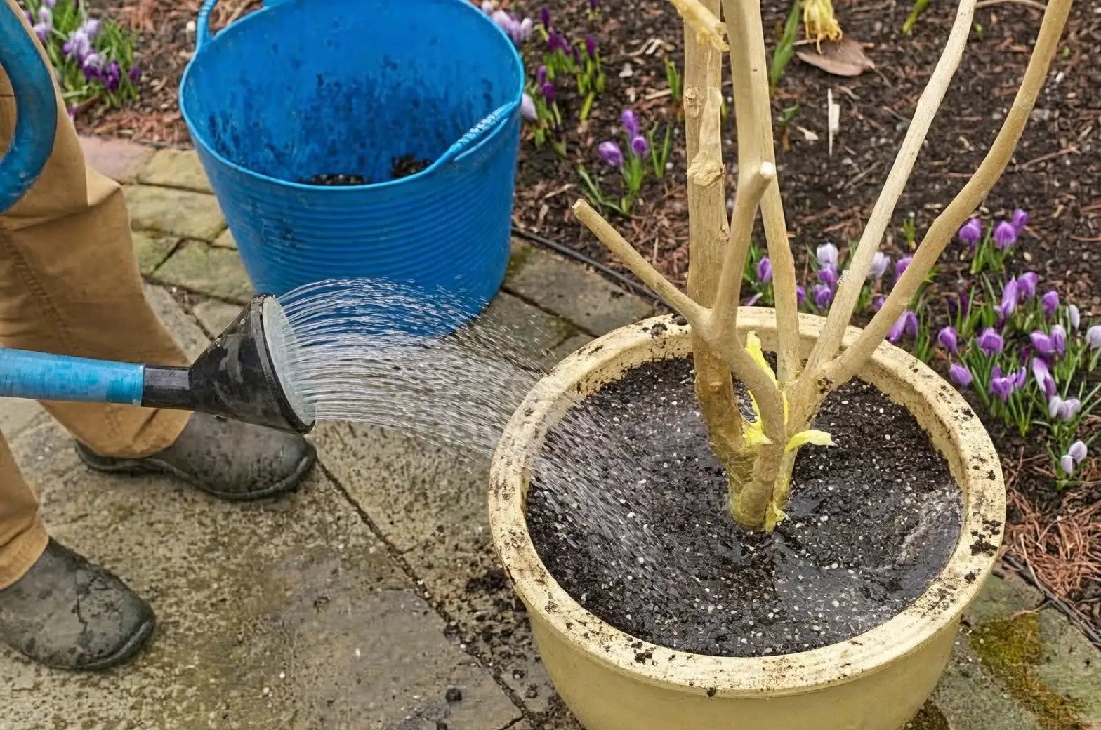 brugmansia proper watering technique