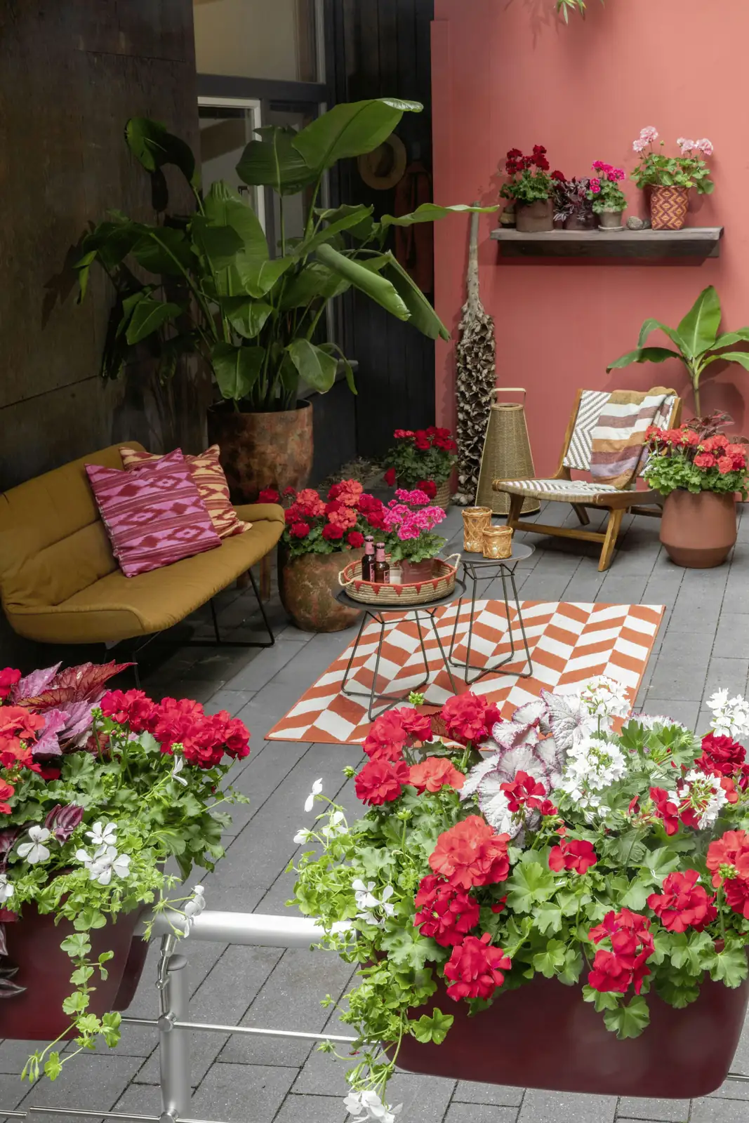 green balcony oasis