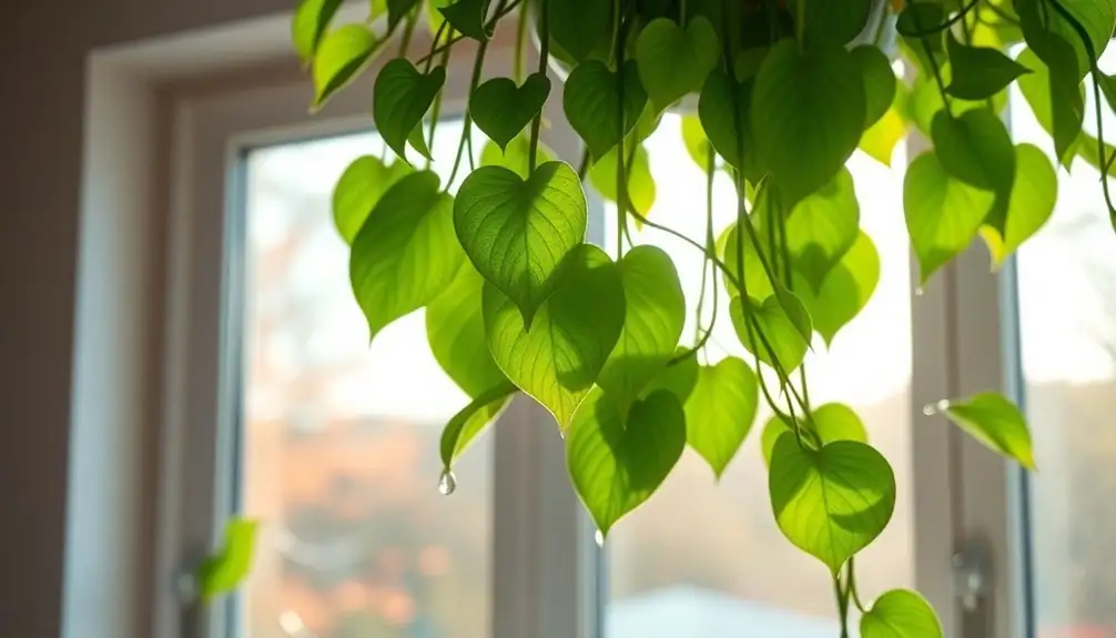 pothos indoor air purification