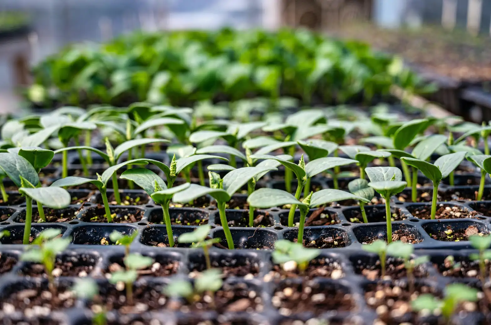 indoor seedling trays