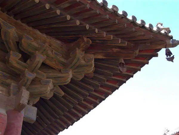 cypress wood used in ancient Chinese architecture