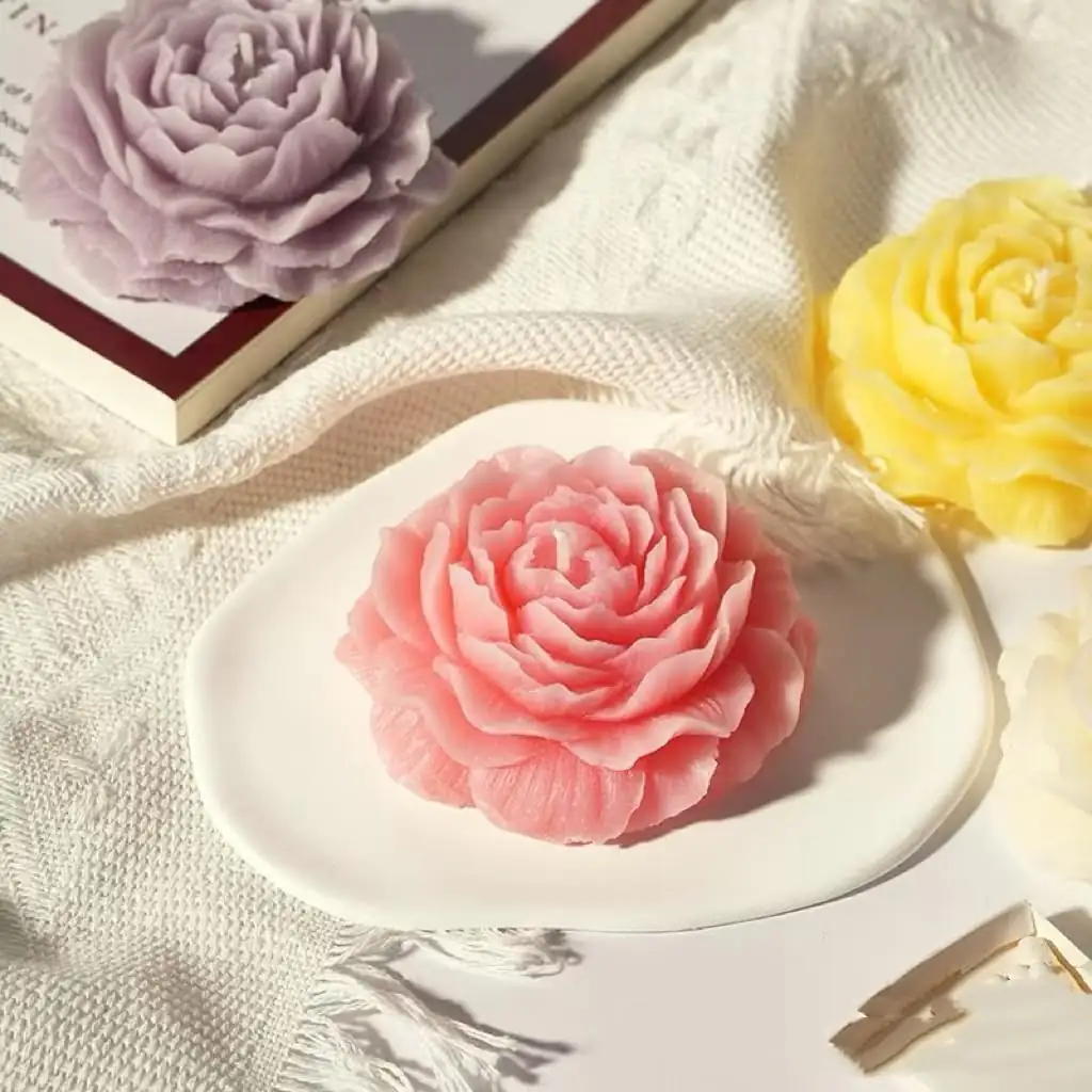 peony with gray mold