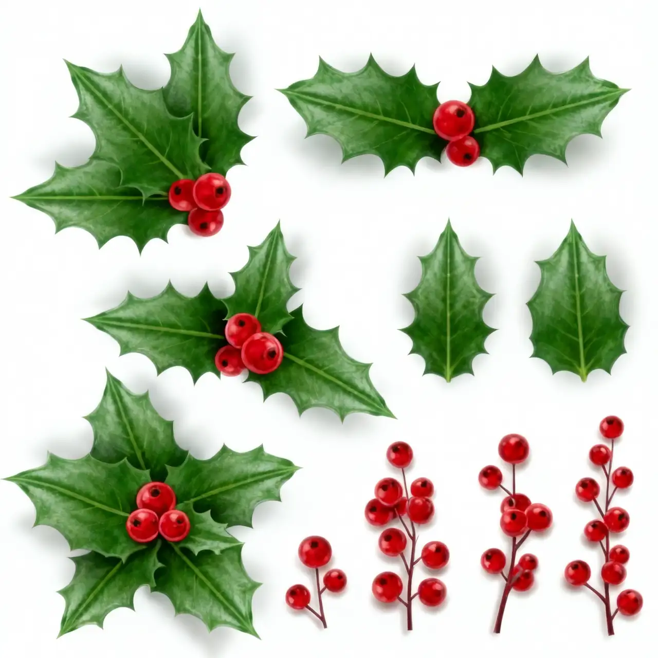 holly Christmas decoration