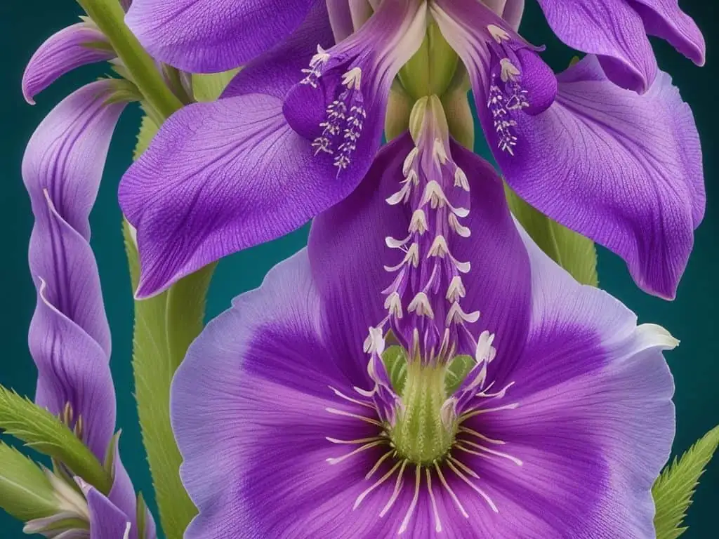 historical illustration of foxglove