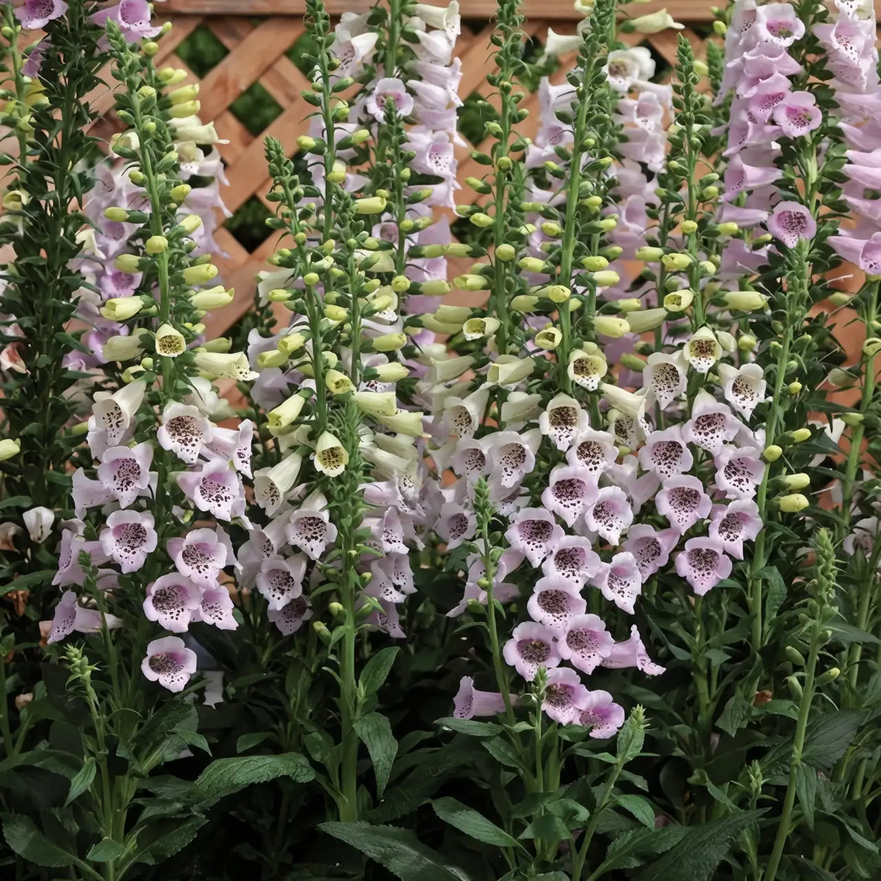 foxglove and lavender garden