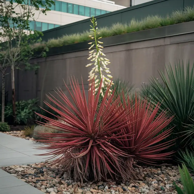 yucca plant urban landscaping