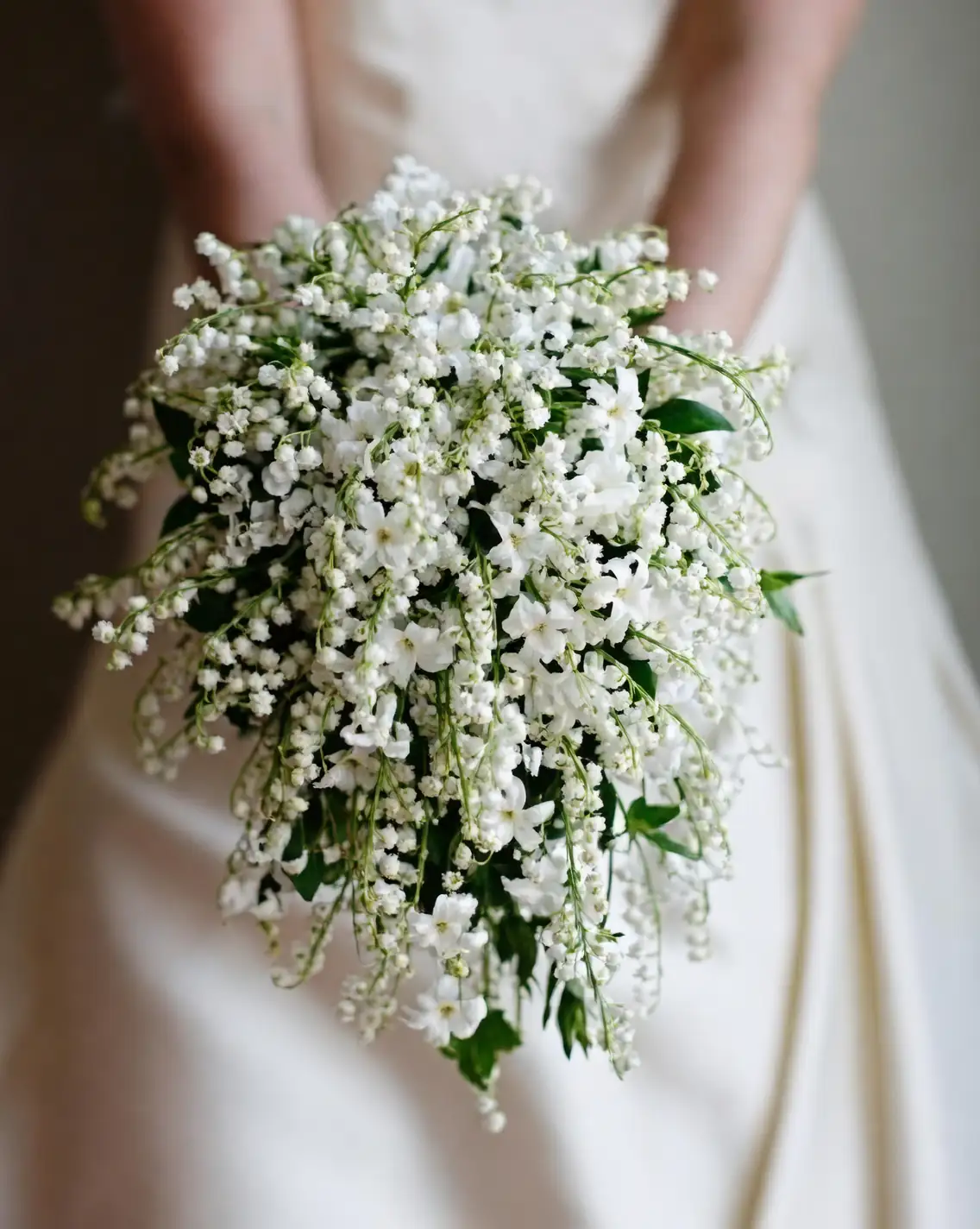 lily of the valley wedding bouquet