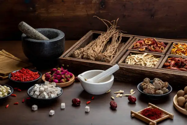 ancient Chinese herbal medicine