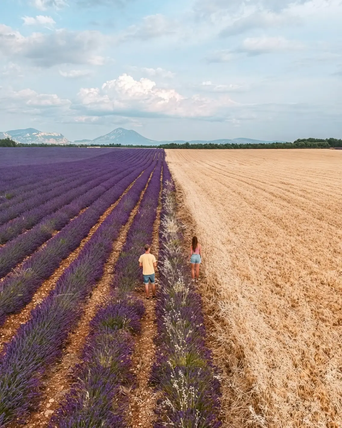 Provence lavender field