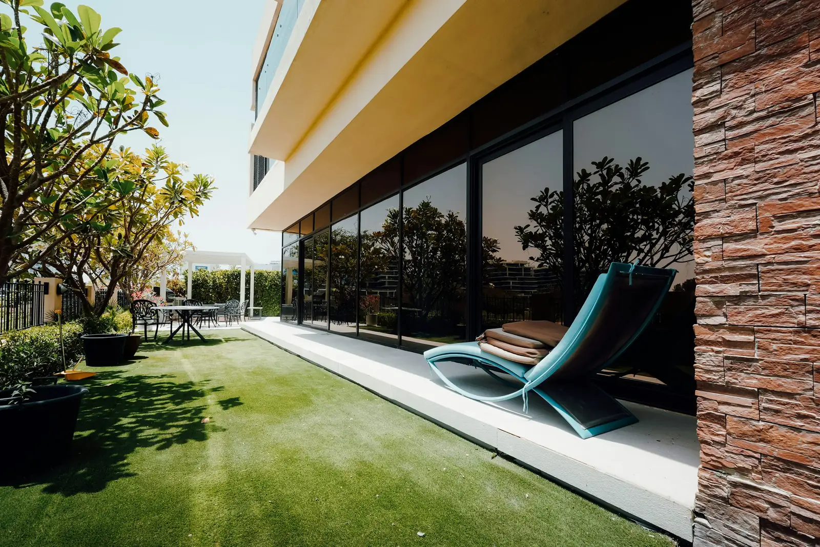 sunflower modern minimalist balcony