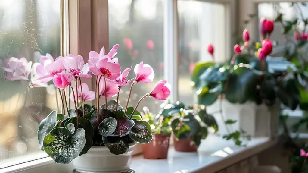 cyclamen bottom watering bowl