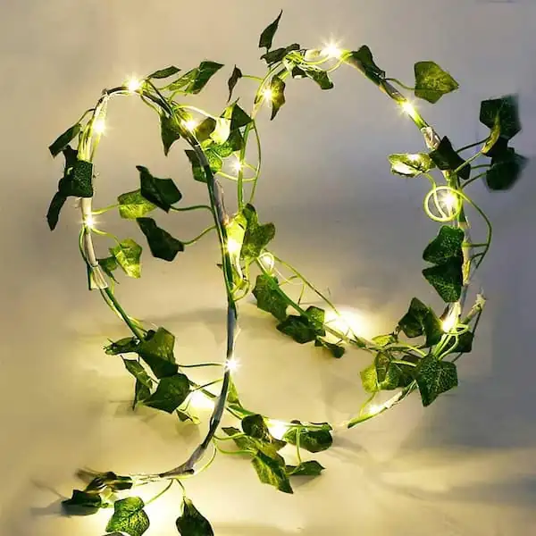 cyclamen tray LED string lights