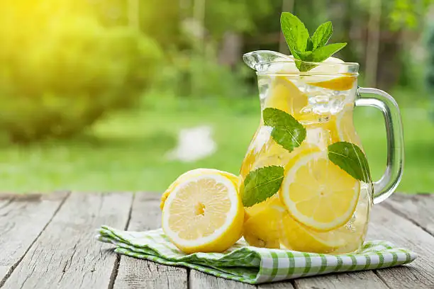 chamomile cold brew lemon verbena mint