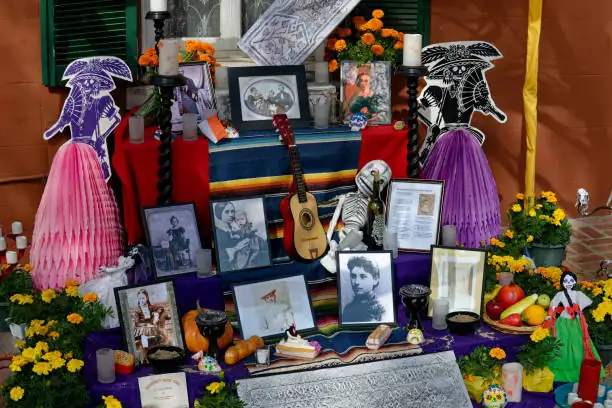 Tagetes erecta Dia de Muertos altar