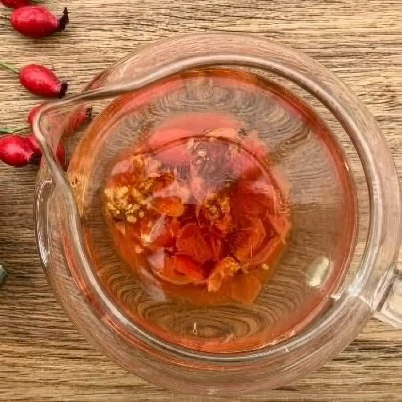 rosa rugosa rosehip tea cups