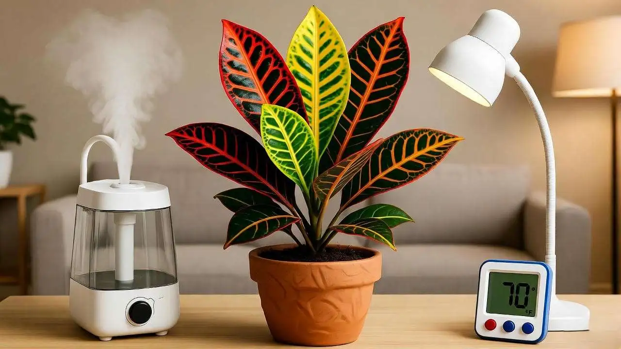 croton pebble tray humidifier