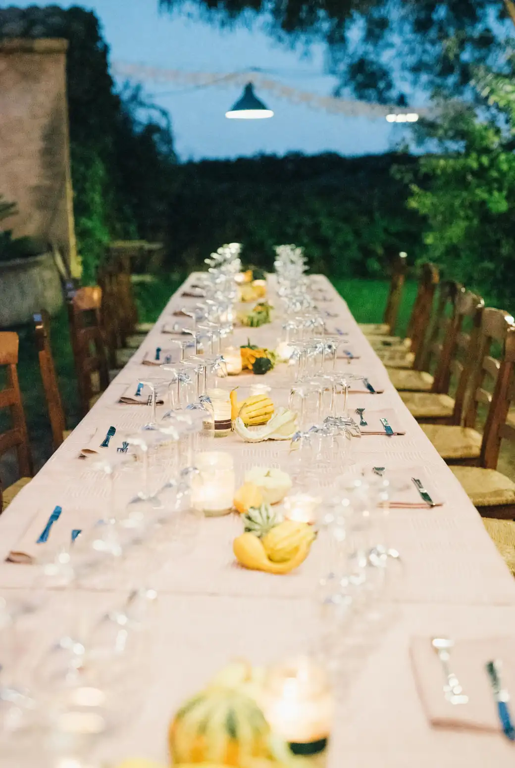 jasmine dining table evening