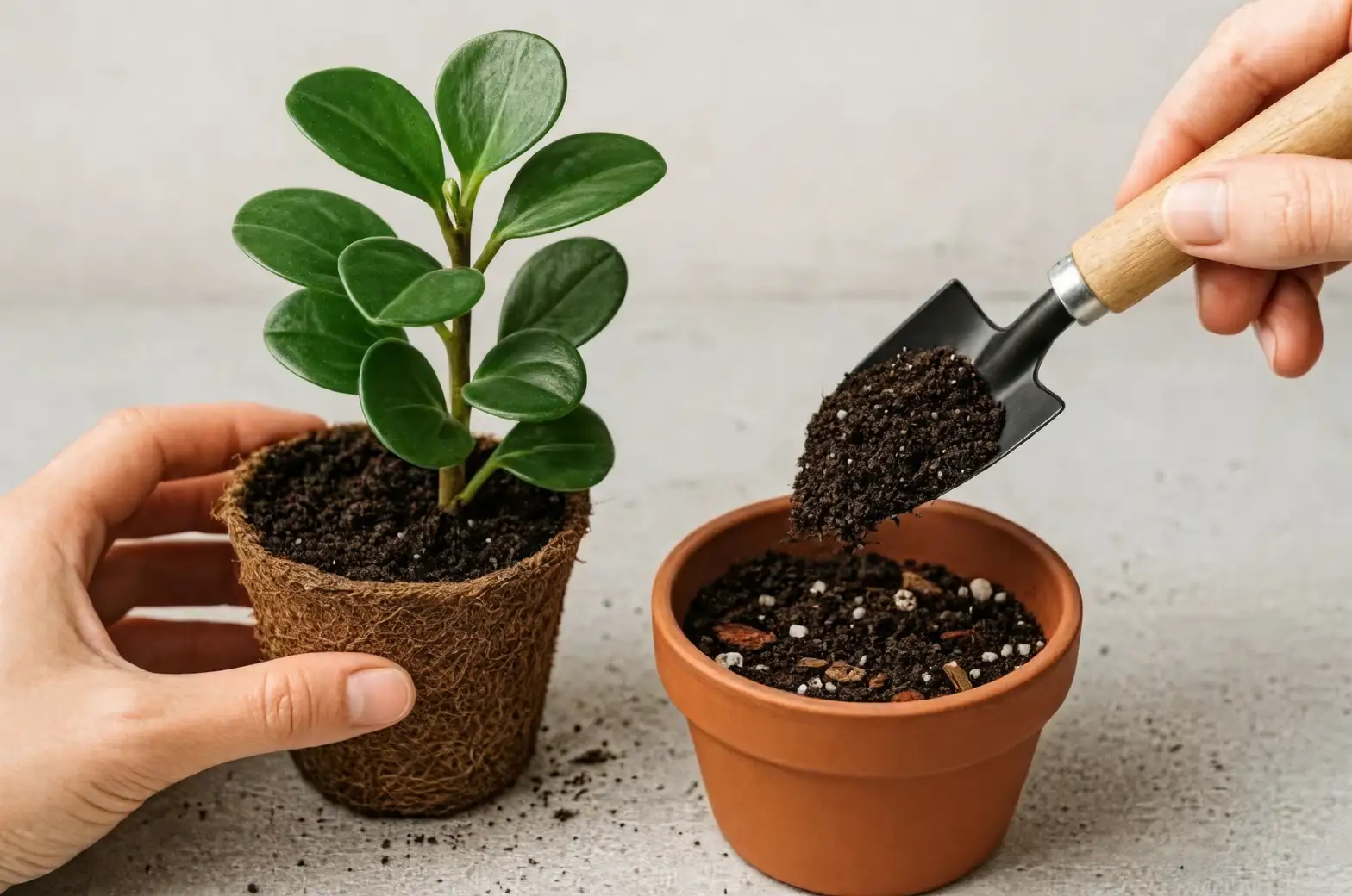 peperomia obtusifolia soil mix