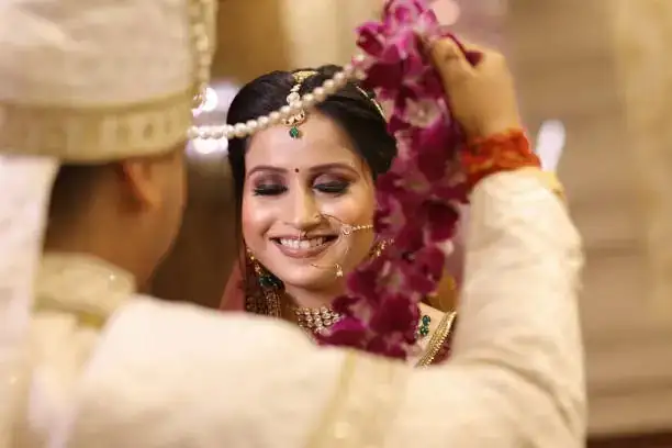 jasmine garland Indian wedding