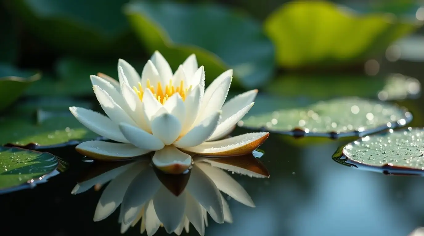 Chinese narcissus water level one third