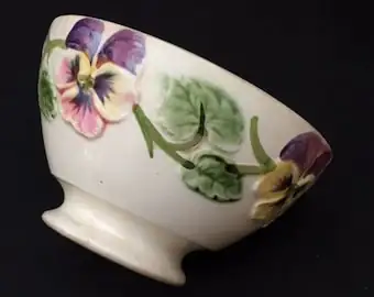 pansy washing in bowl