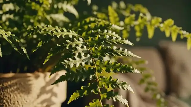 boston fern gentle breeze small fan